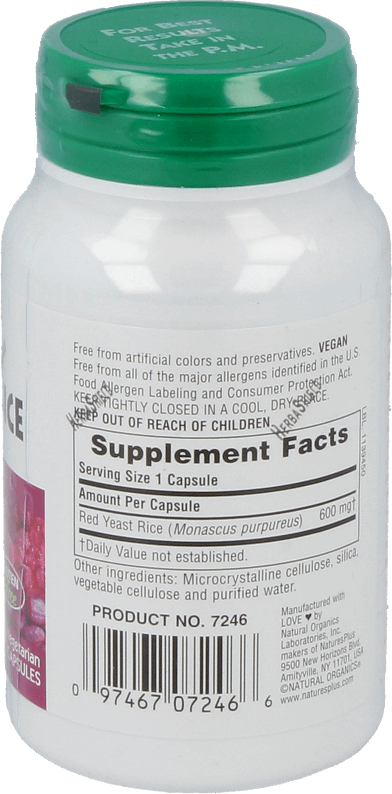 Red Yeast Rice 600 mg 