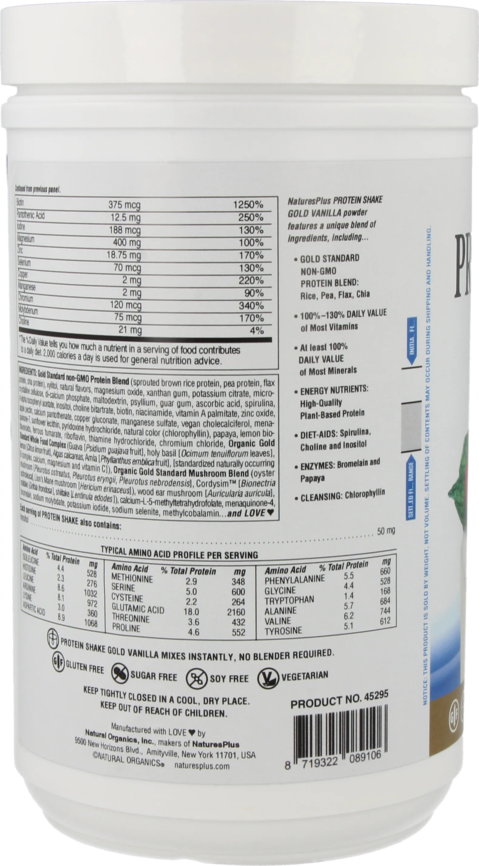 Protein Shake Gold Vanilla 