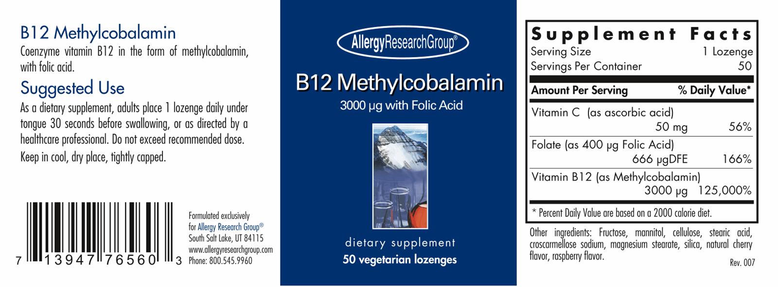 B12 Methylcobalamin 