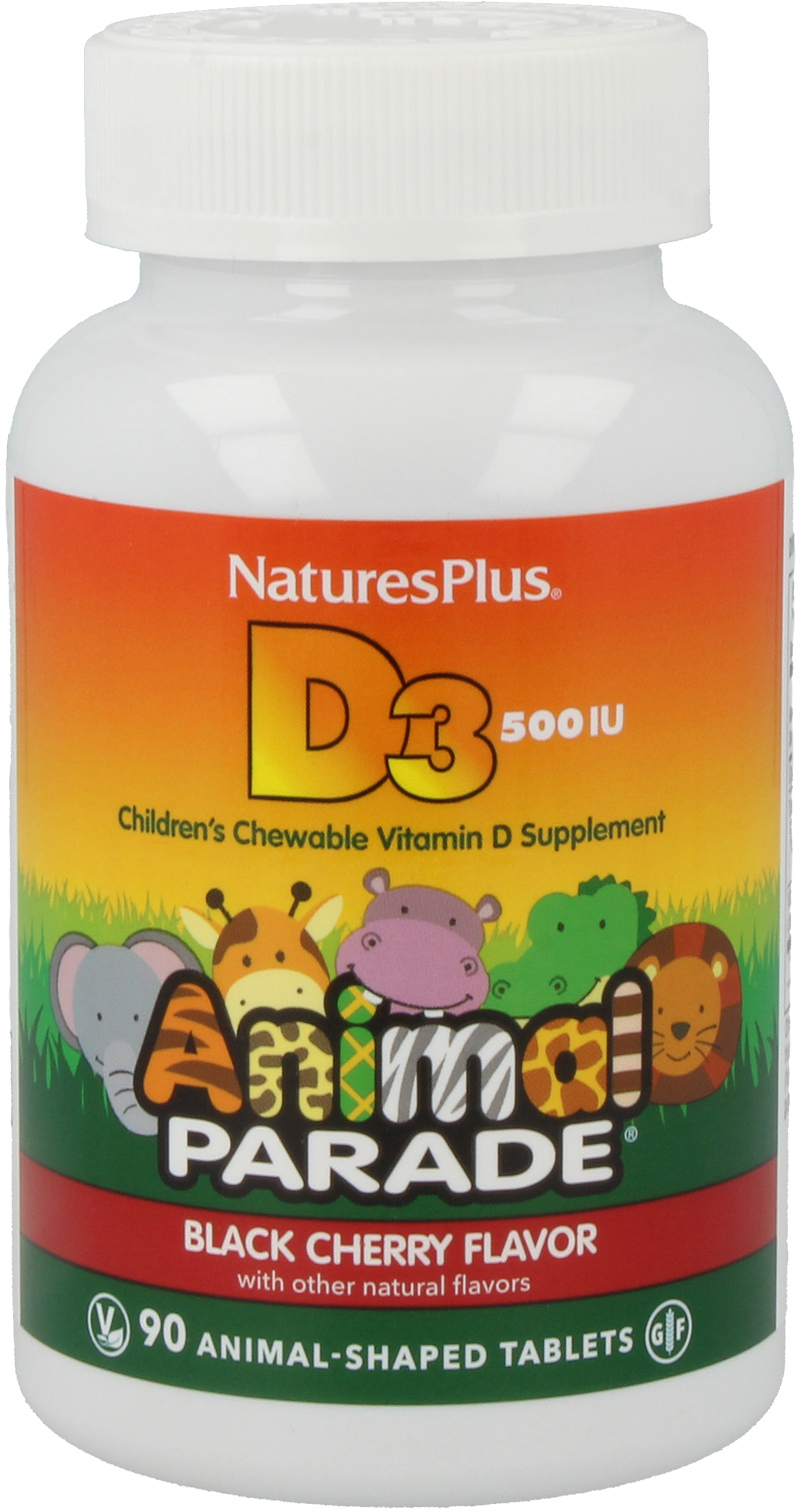 Animal Parade® Vitamin D3 500 IE 