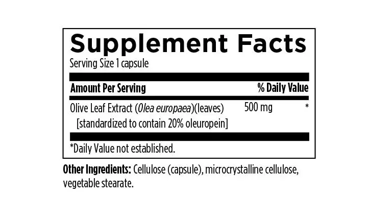 Olive Leaf Extract 