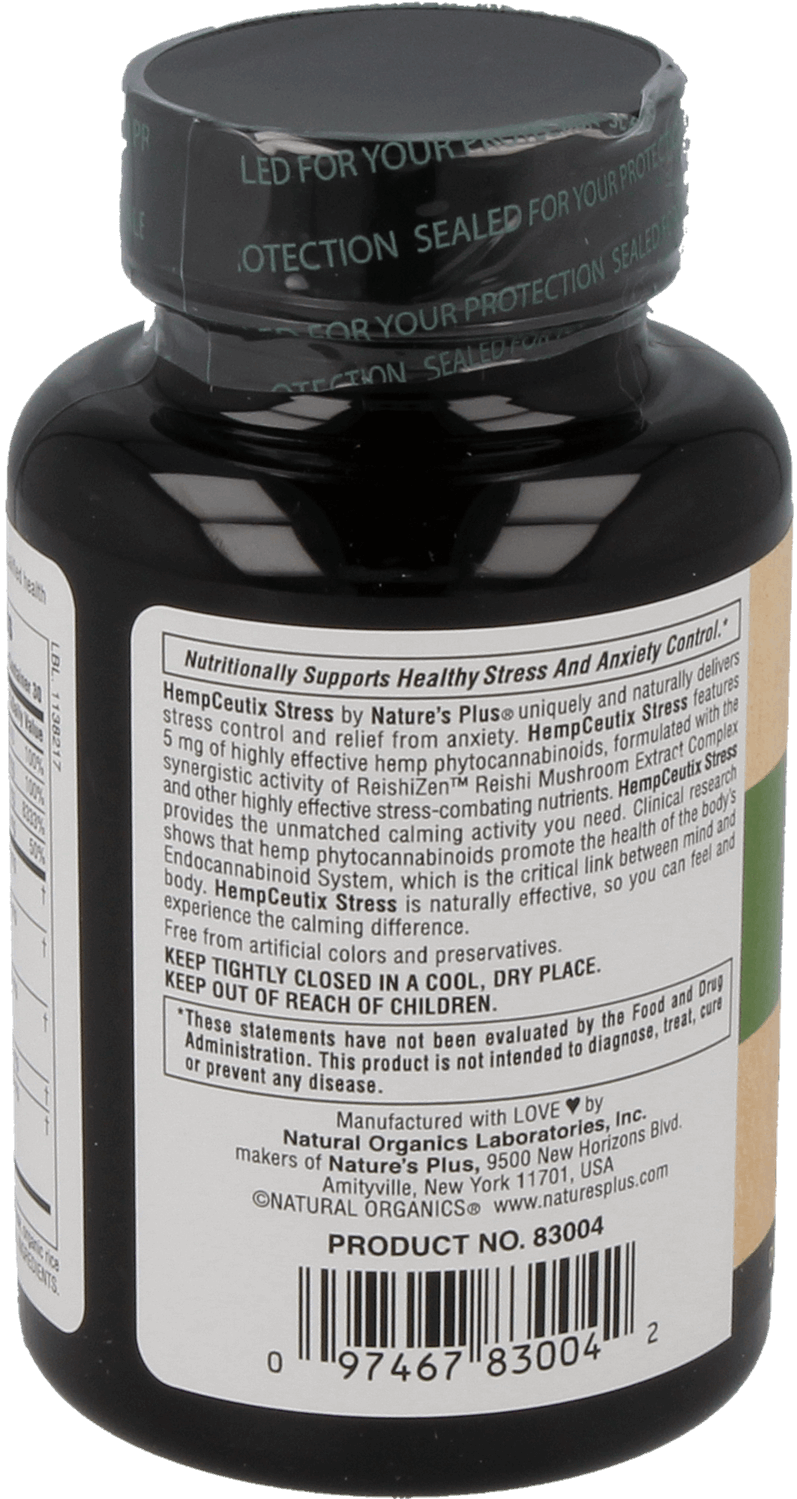 HempCeutix Stress, 60 capsules