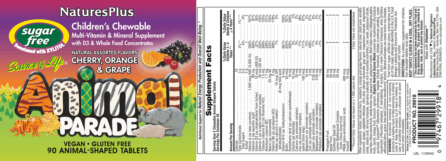 Animal Parade® Multivitamin 