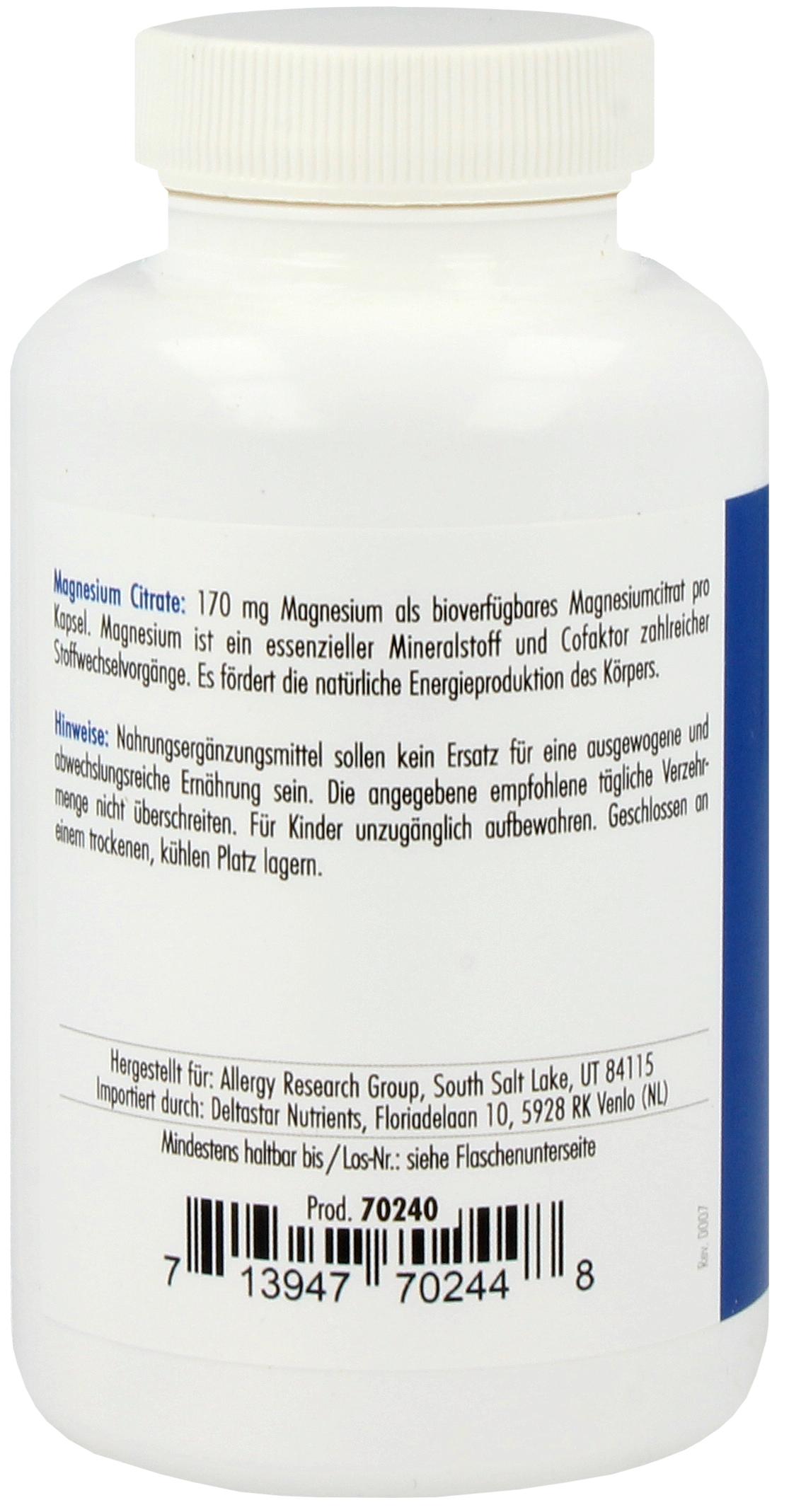 Magnesium Citrate