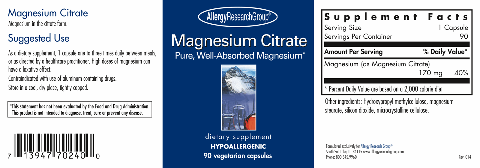 Magnesium Citrate