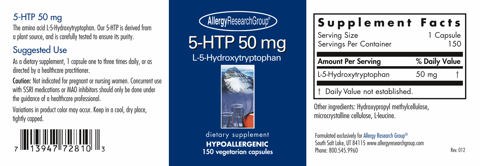 5-HTP 50 mg 