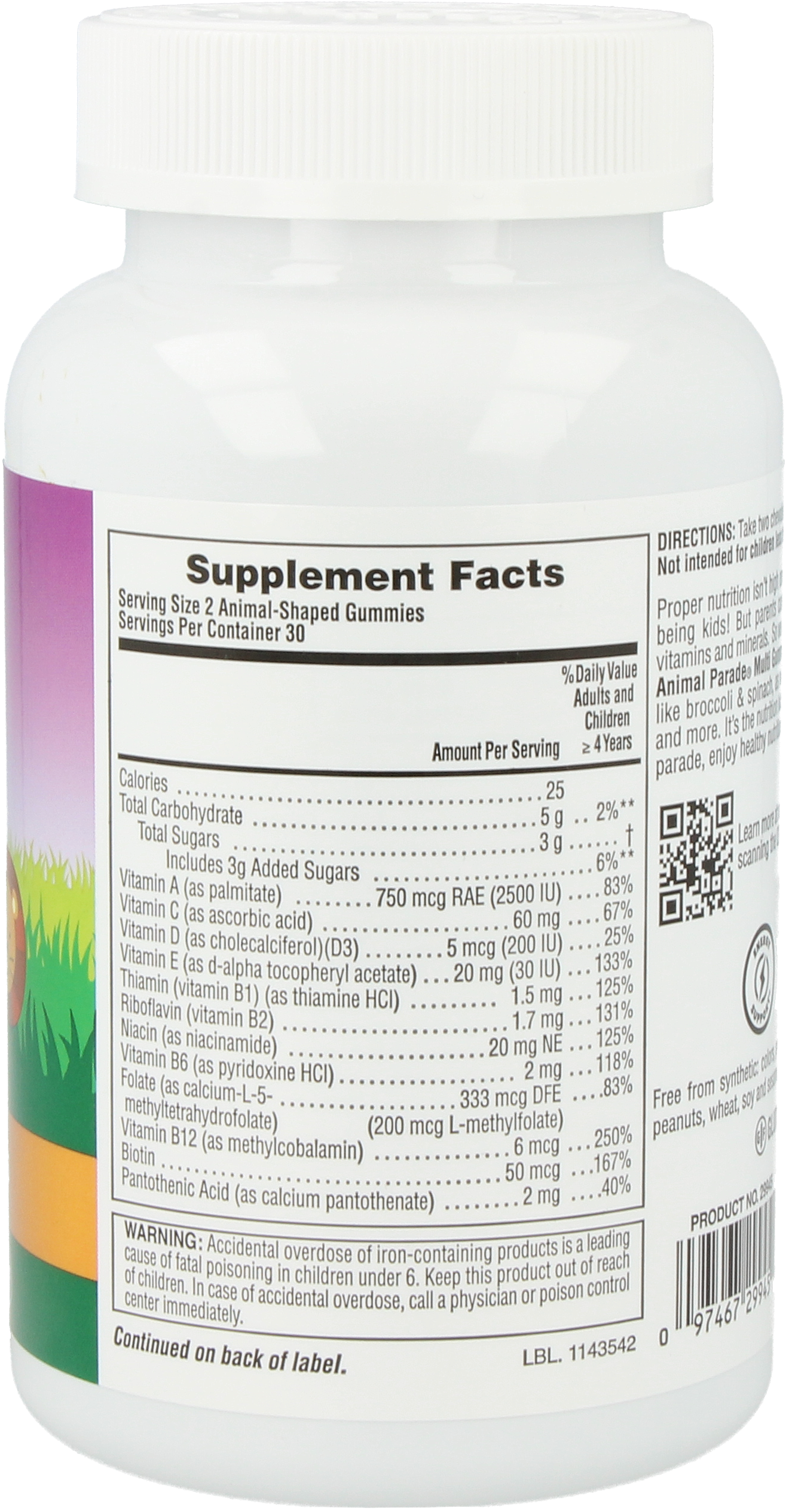 Animal Parade® Multivitamin Gummies 