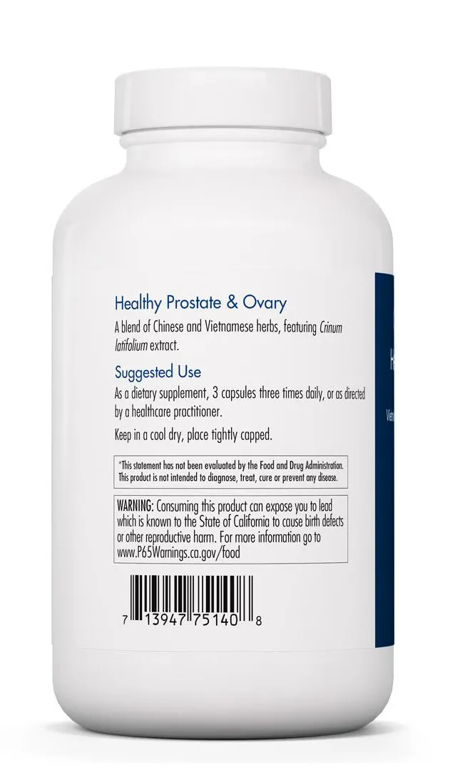 Healthy Prostate & Ovary 