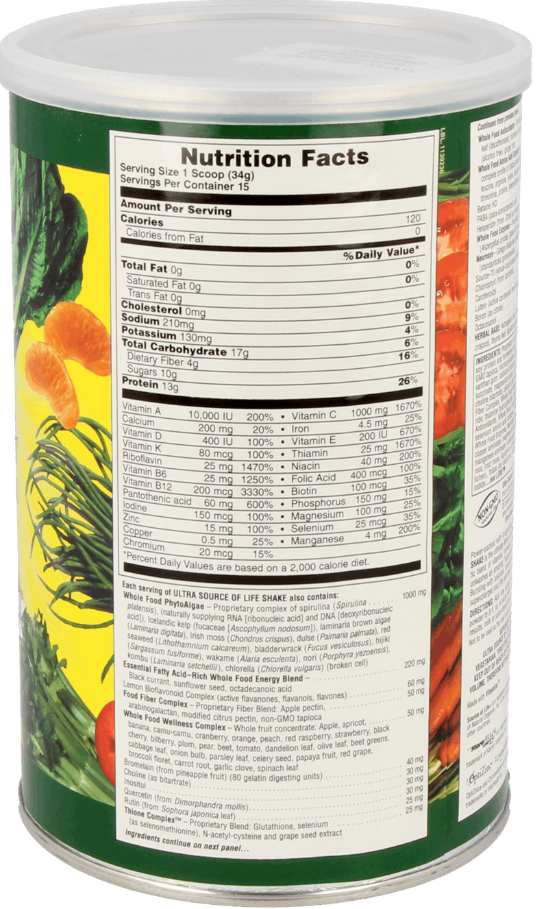 Ultra Source of Life® Energy Shake 