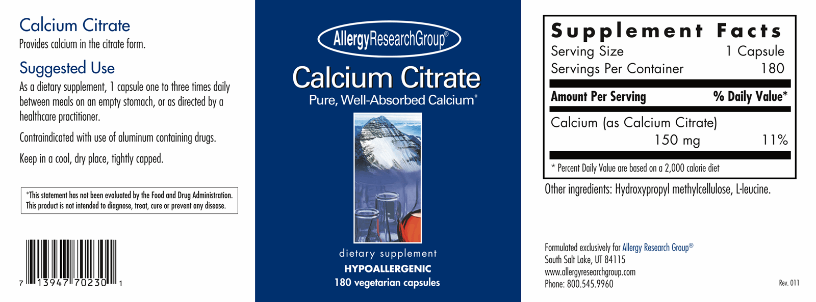 Calcium Citrate 