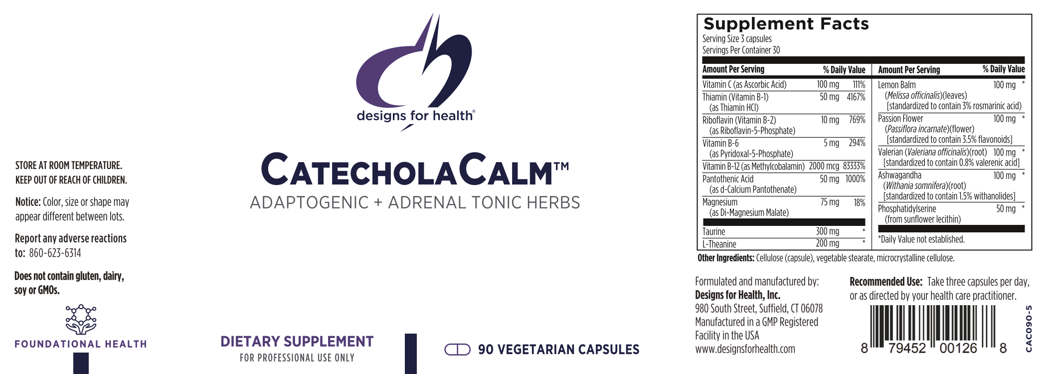 CatecholaCalm™ 