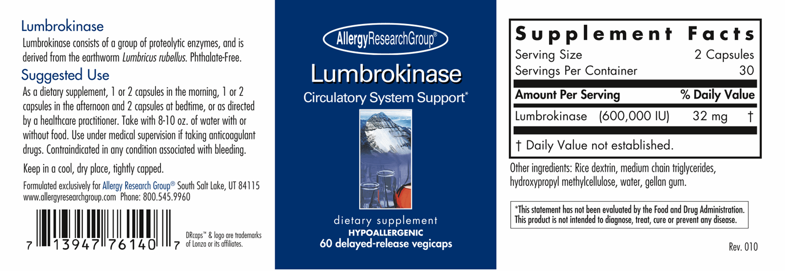 Lumbrokinase 