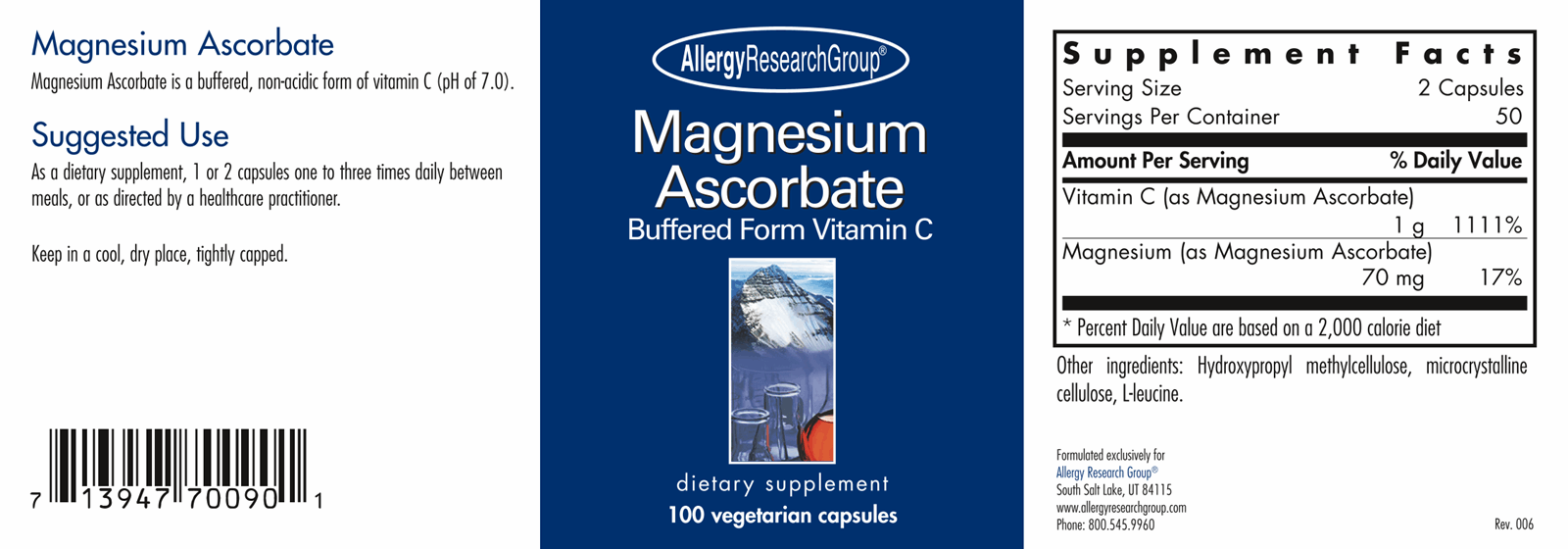 Magnesium Ascorbate 