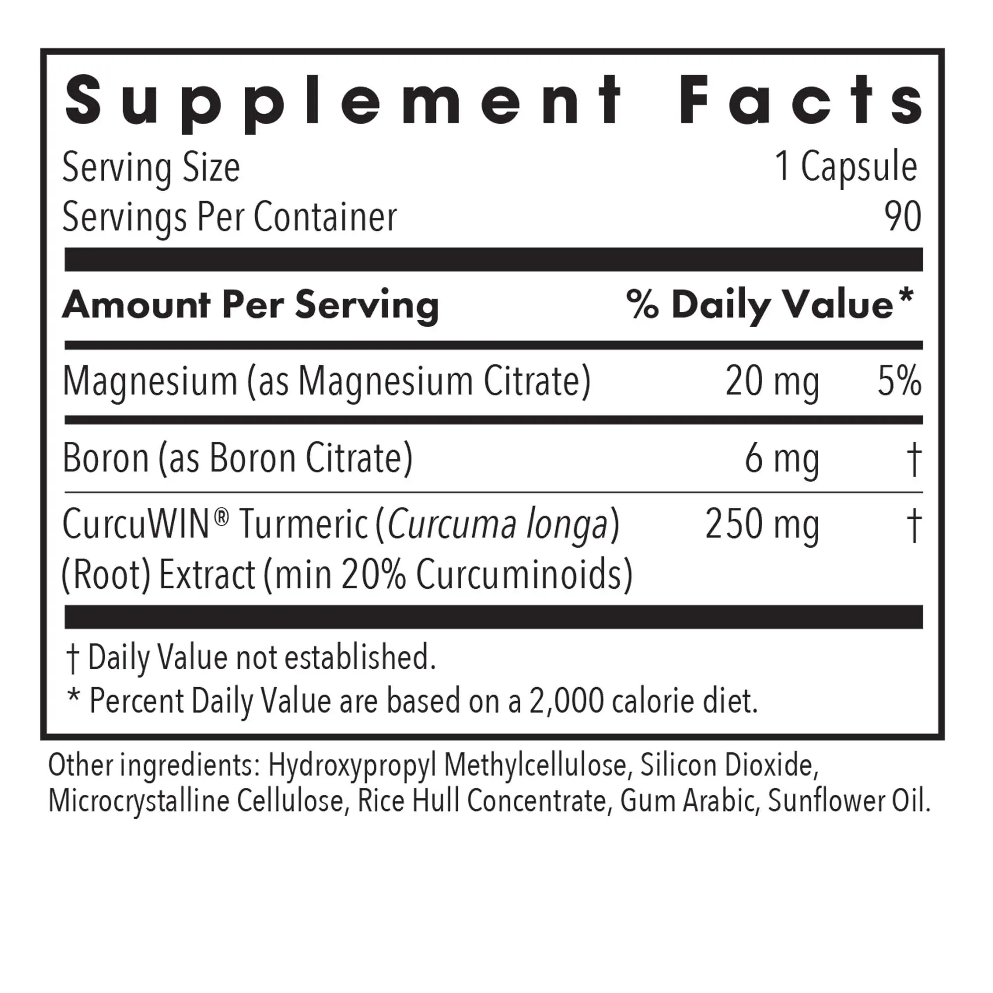 Boron Joint with CurcuWIN® 