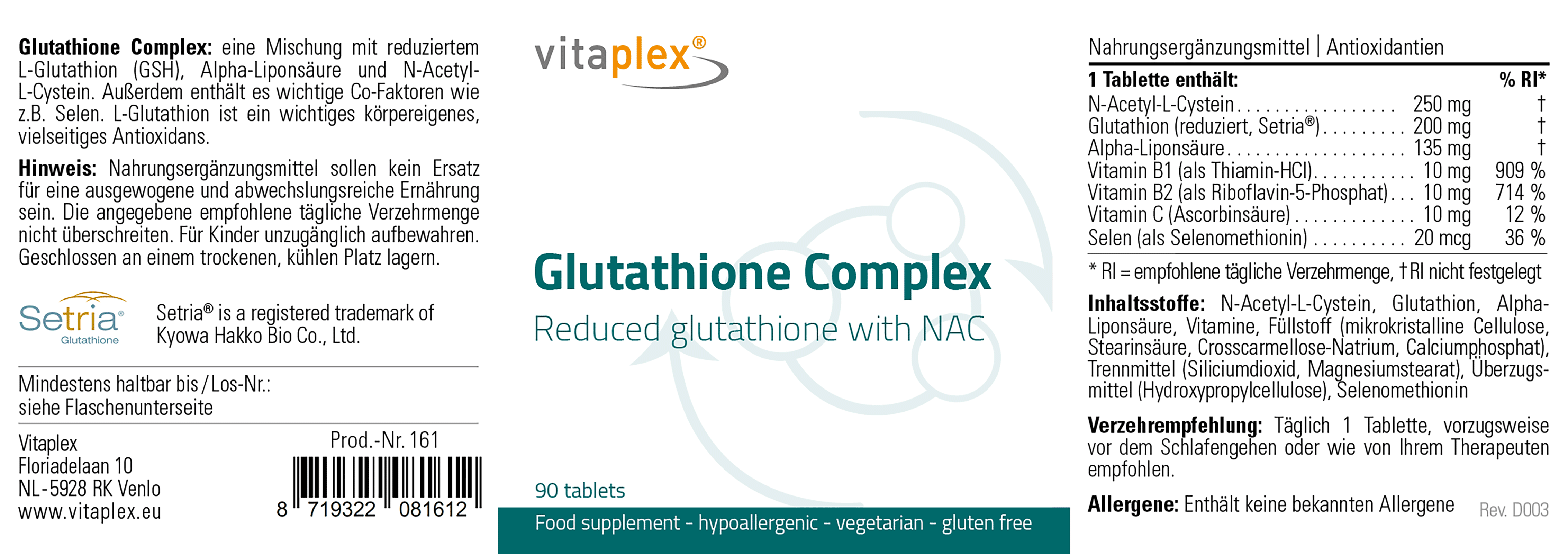 Glutathione Complex 