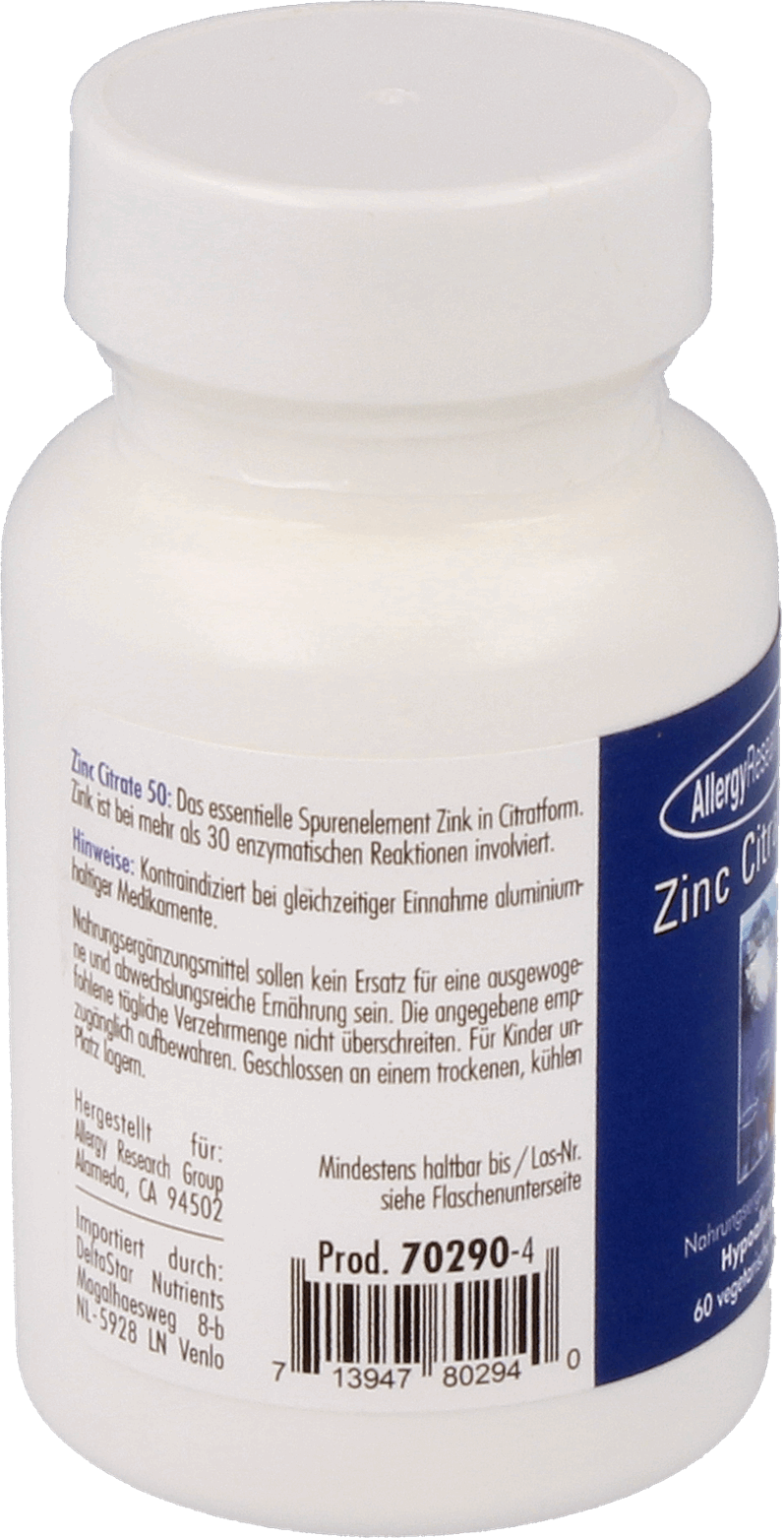 Zinc Citrate 50 mg