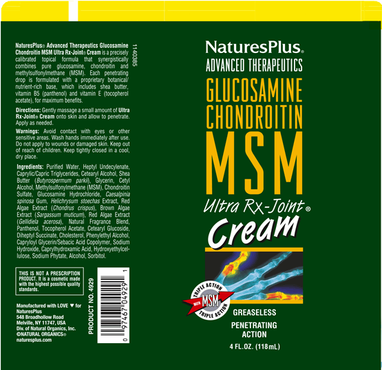 Ultra Rx-Joint® Cream (Dose) 