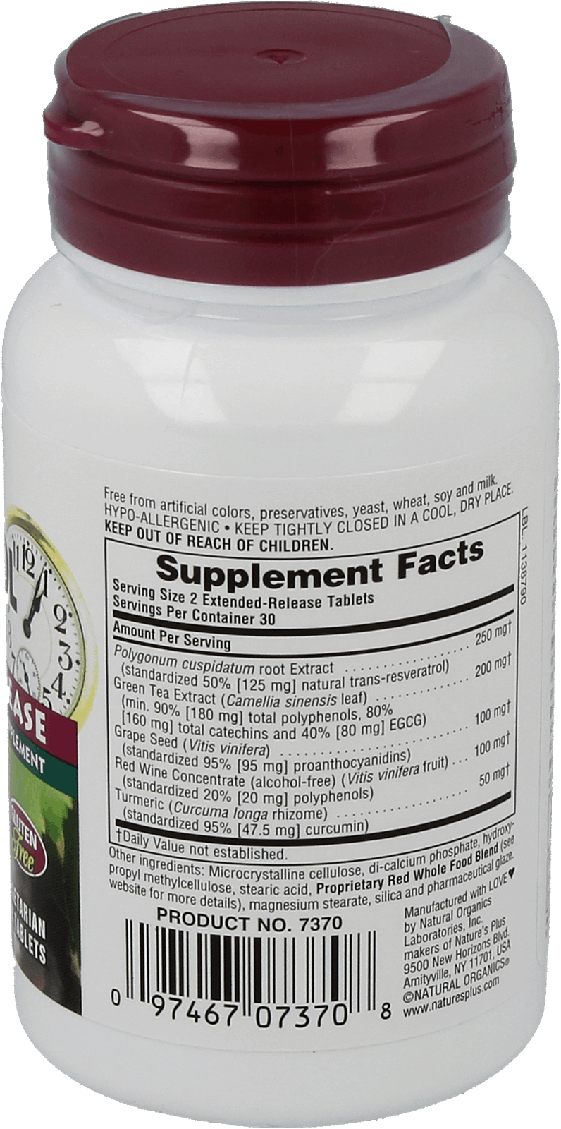 Resveratrol 125 mg 