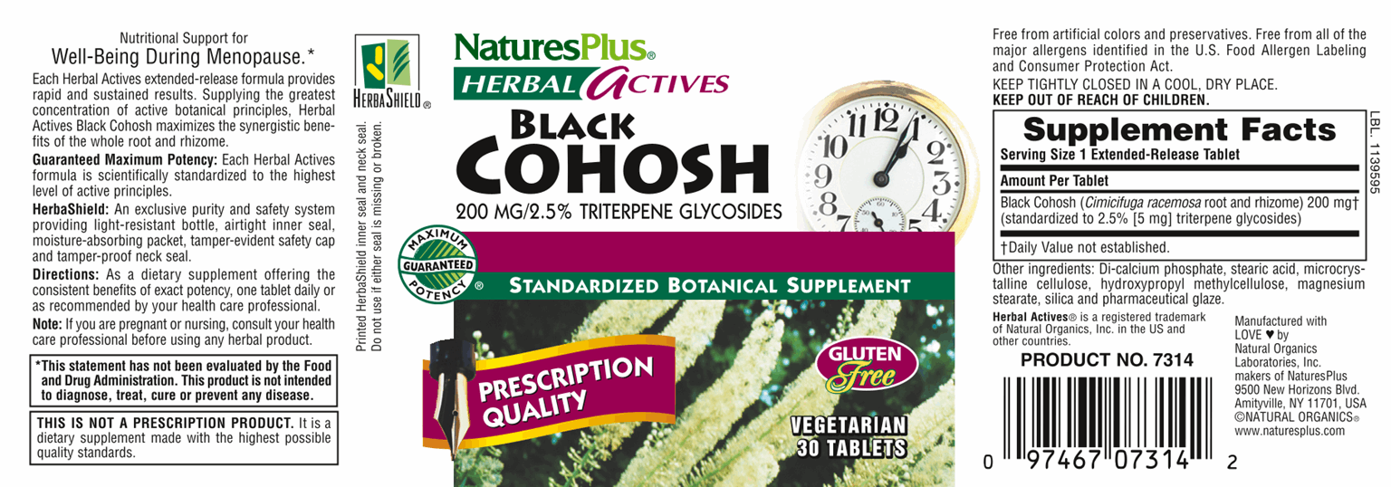 Black Cohosh 200 mg 