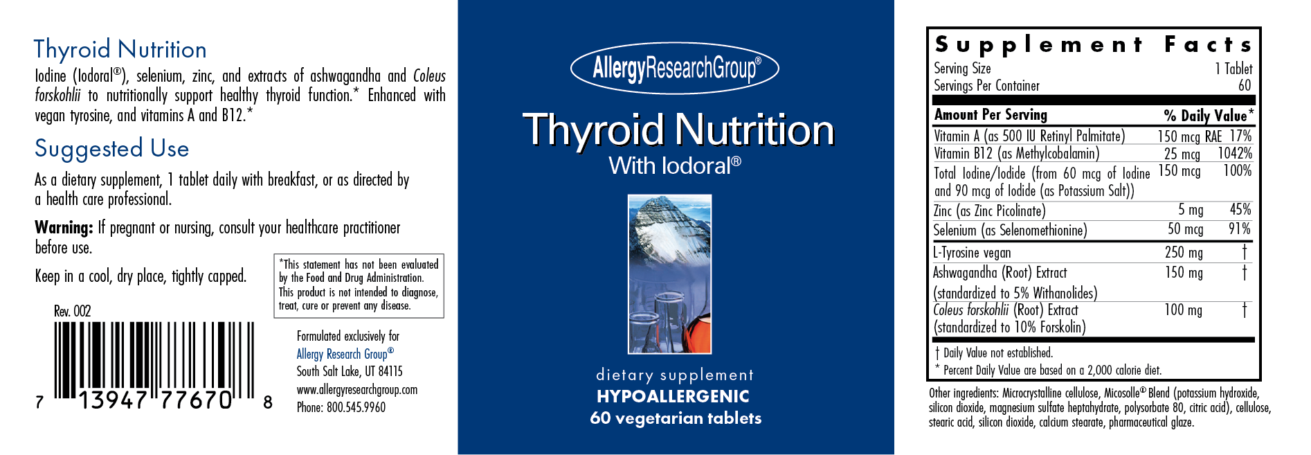 Thyroid Nutrition 