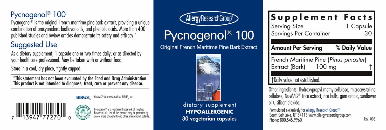 Pycnogenol® 100