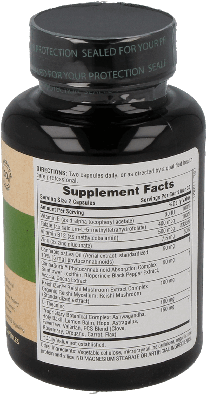 HempCeutix Stress, 60 capsules