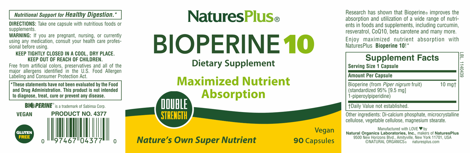 Bioperine® 10 mg 