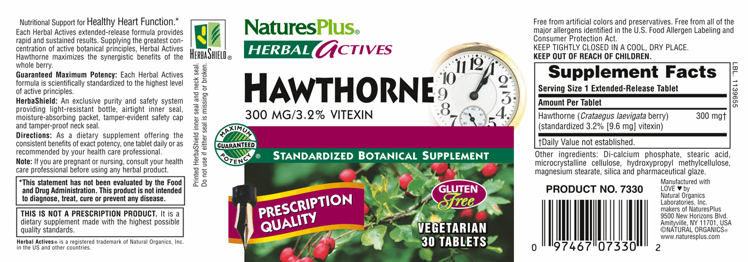 Hawthorne 300 mg 