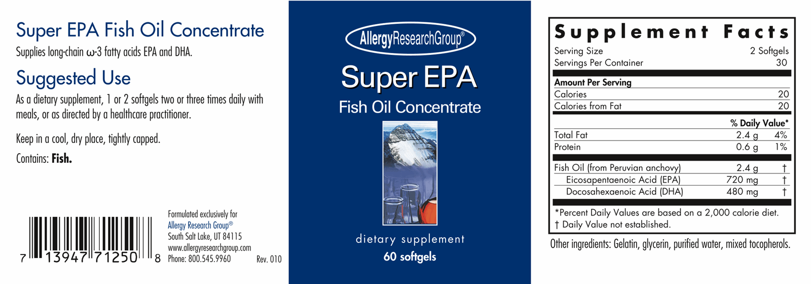 Super EPA Fish Oil Concentrate 