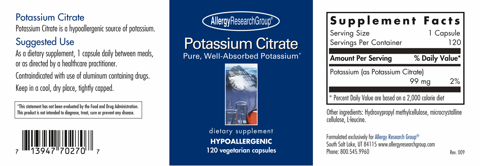 Potassium Citrate 