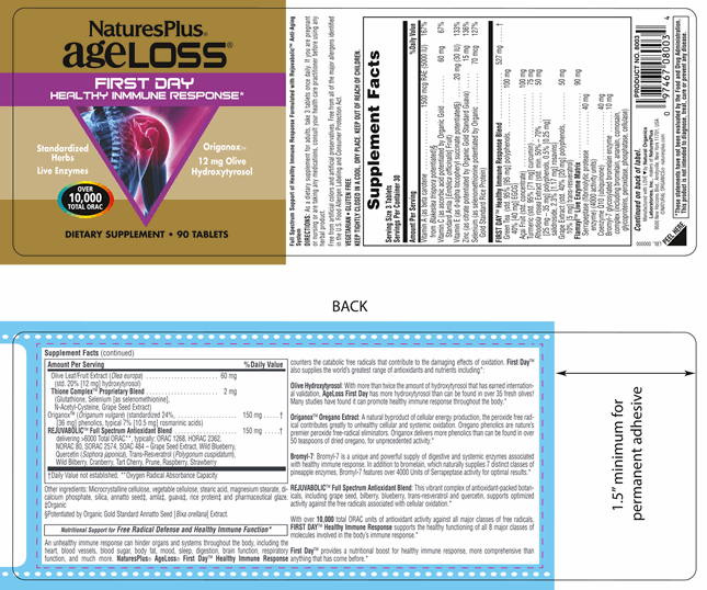 AgeLoss 1st Day Inflammation Support, 90 Tabl. 