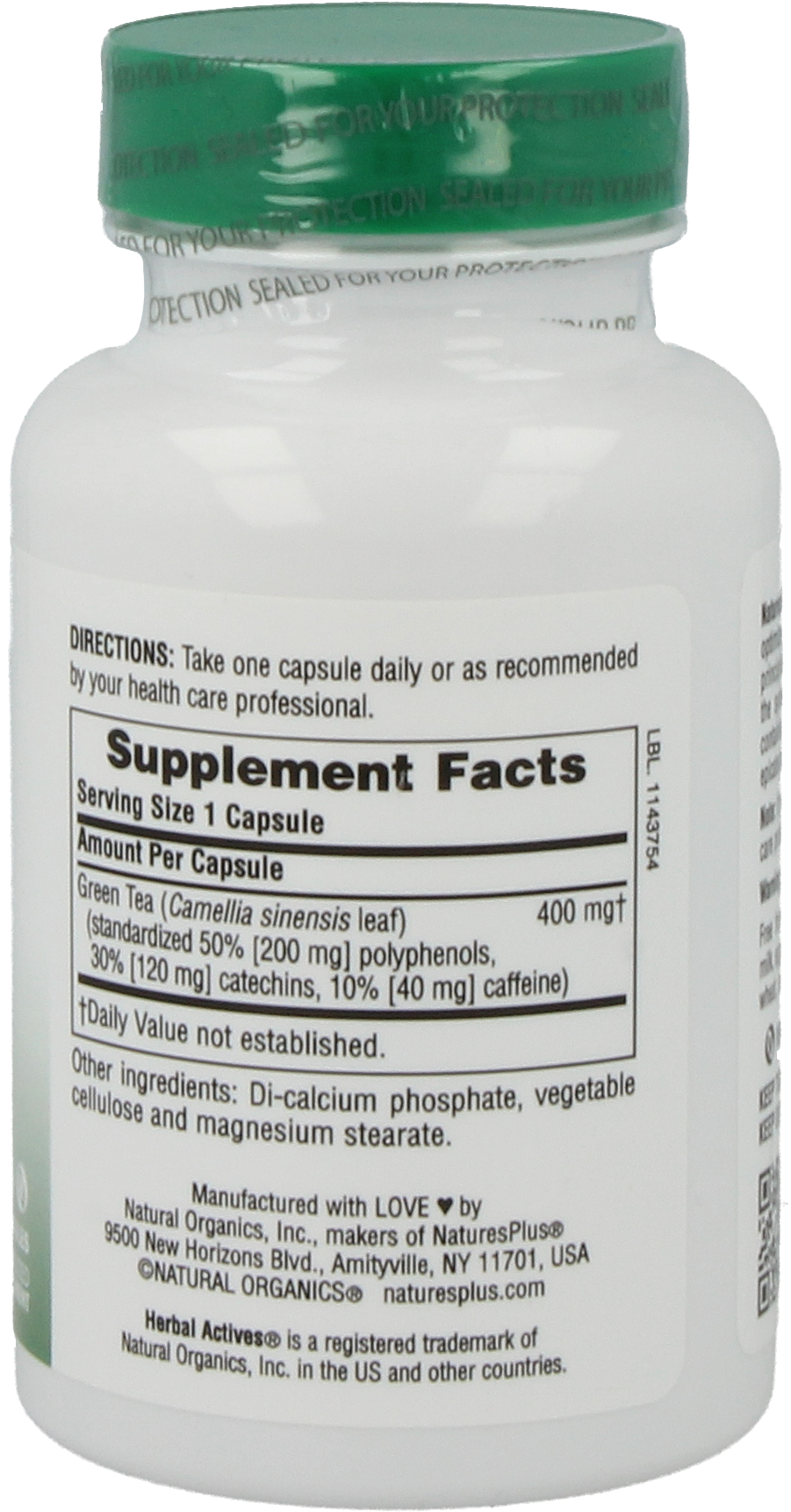 Chinese Green Tea 400 mg 