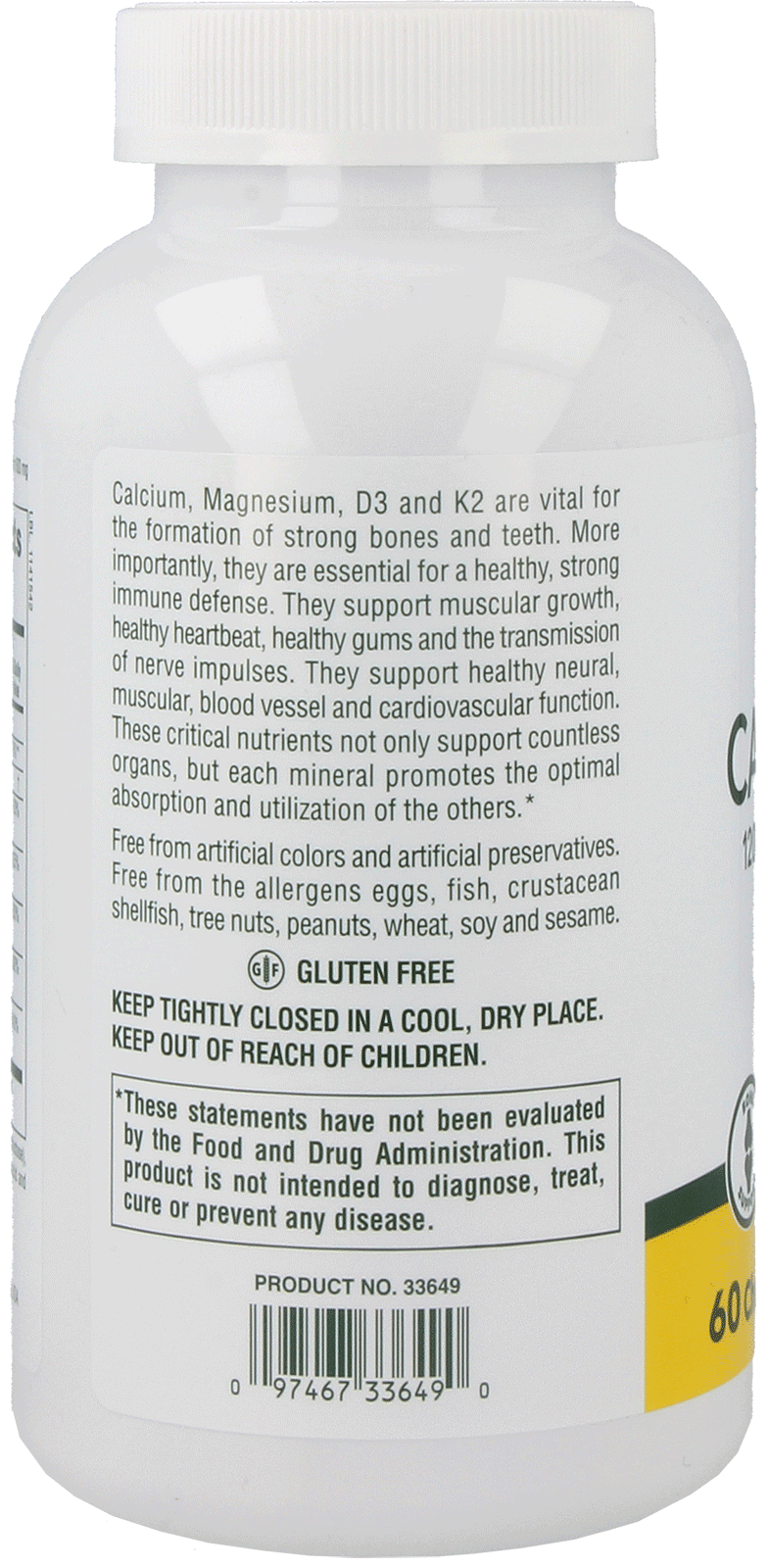 Cal/Mag/Vit. D3 with Vitamin K2 Chewables 