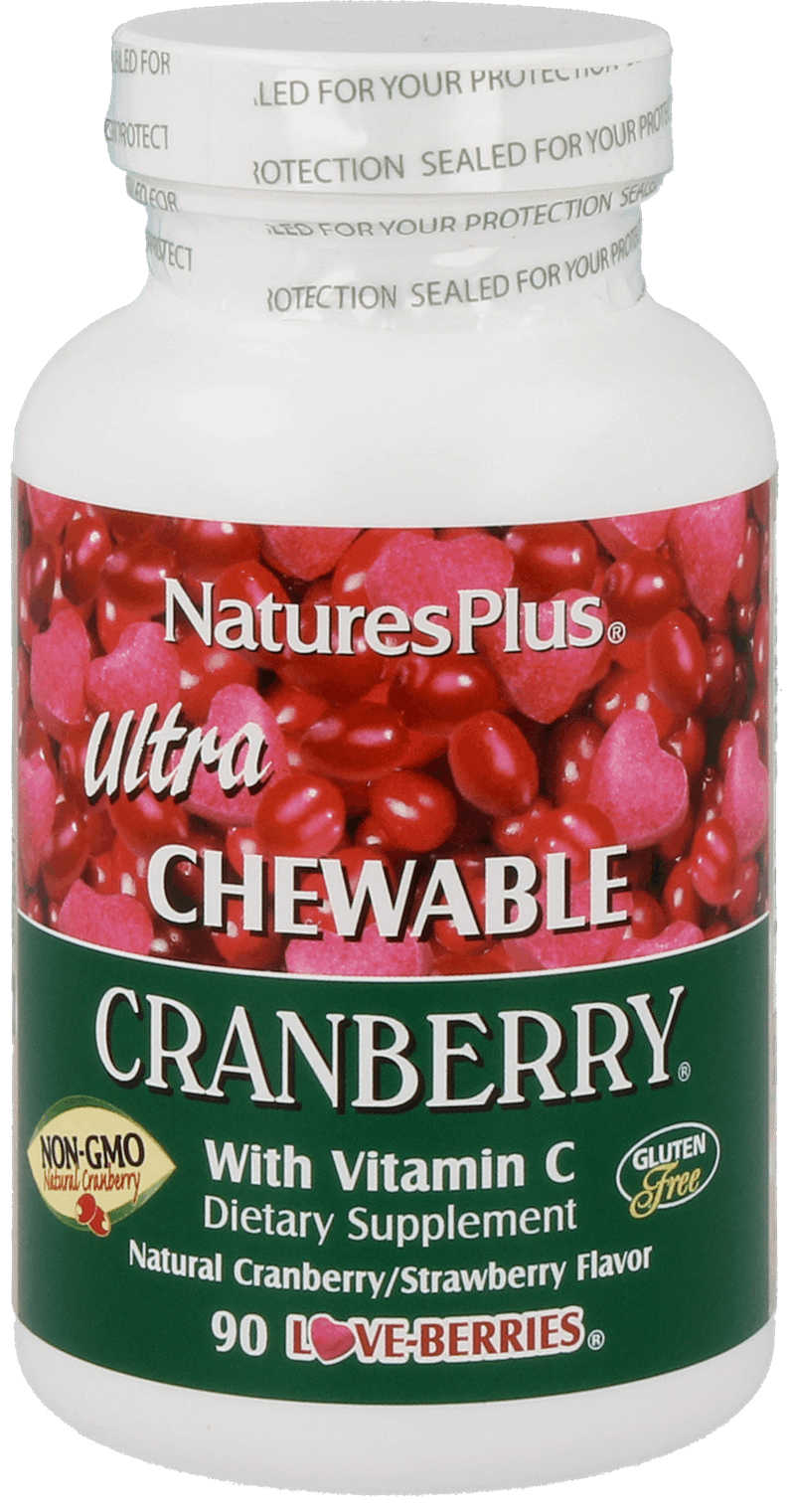 Ultra Chewable Cranberry 200 mg 