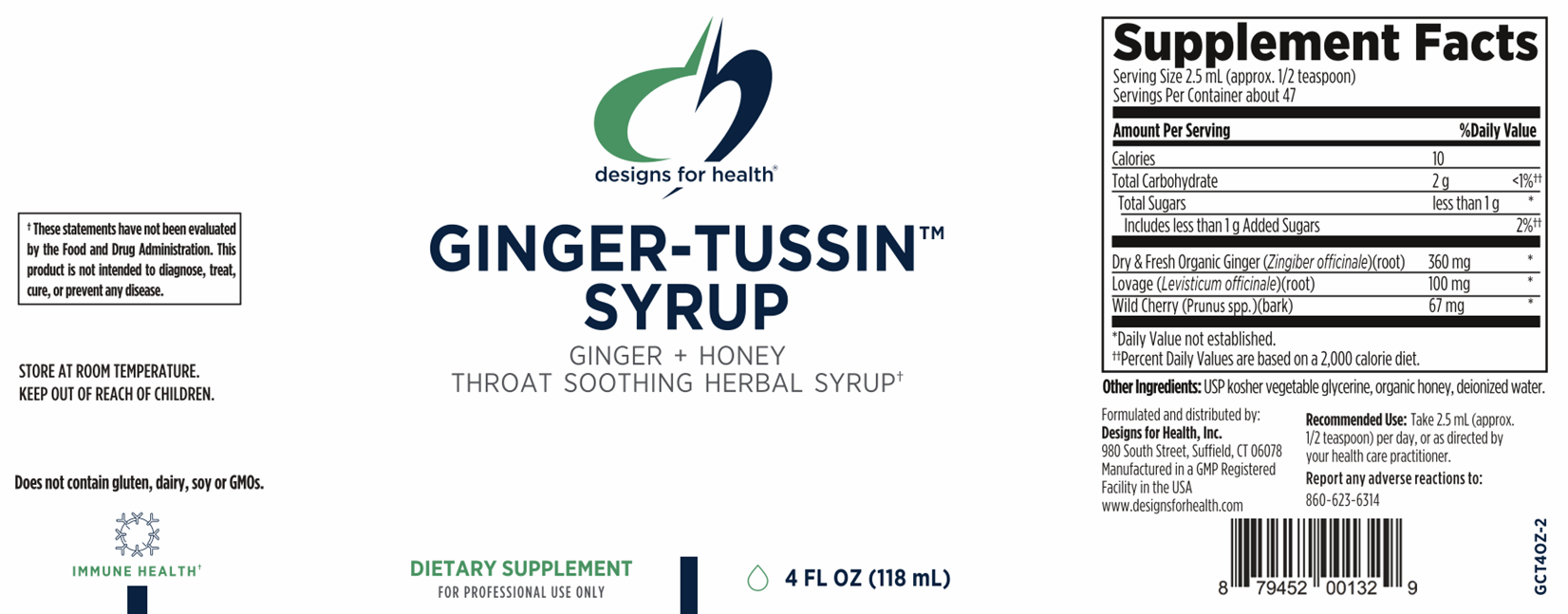 Ginger-Tussin™ Syrup 