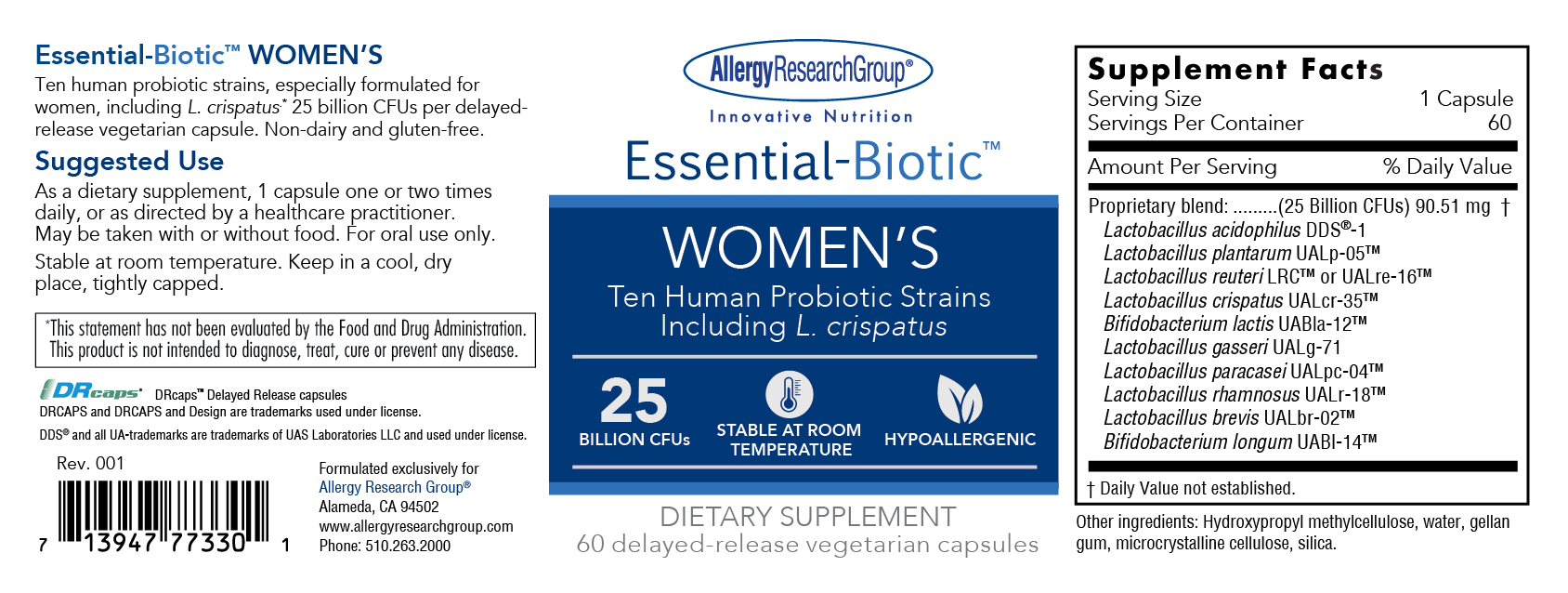 Essential-Biotic® Women's 