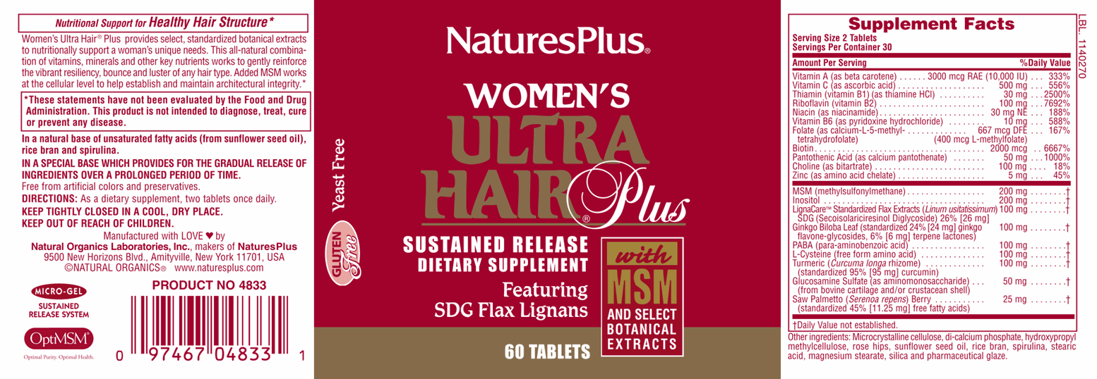 Women's Ultra Hair® Plus 