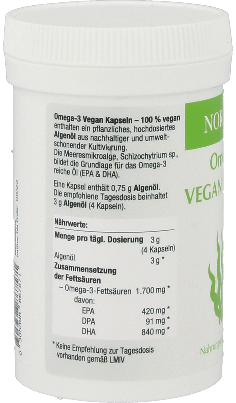 NORSAN Omega-3 Vegan Capsules