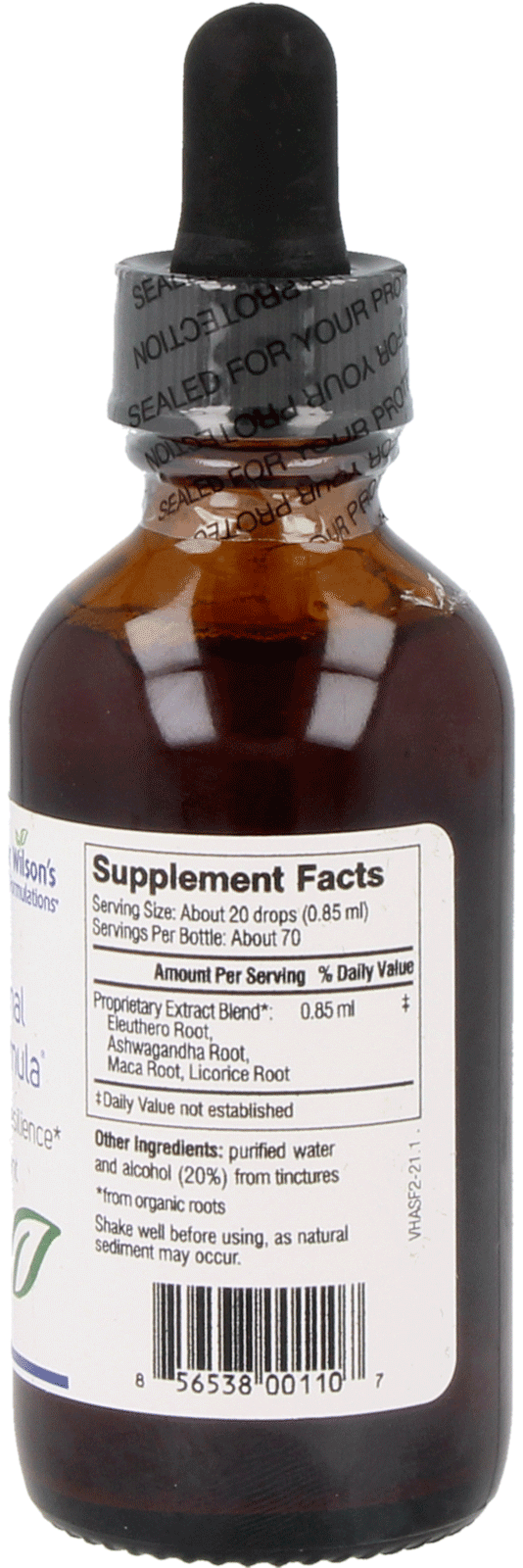 Dr. Wilson's Herbal Adrenal Support Formula® 