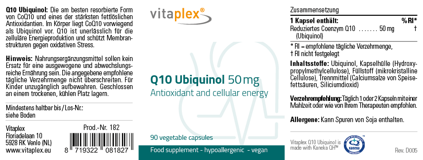 Q10 Ubiquinol 50 mg 