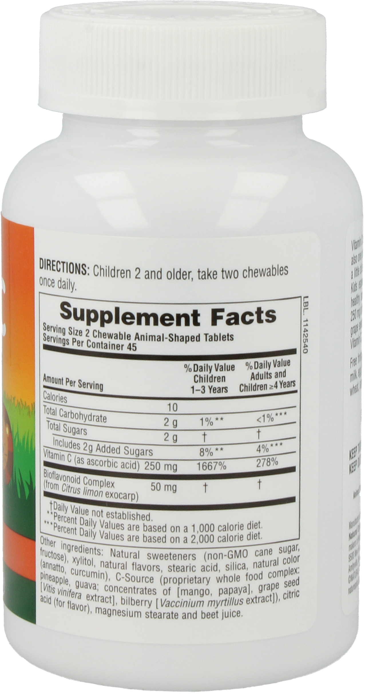 Animal Parade® Vitamin C, 125 mg