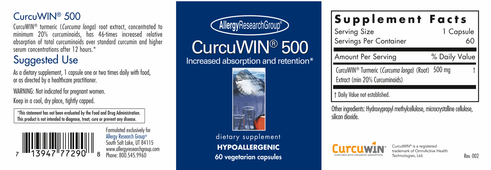 CurcuWIN® 500 