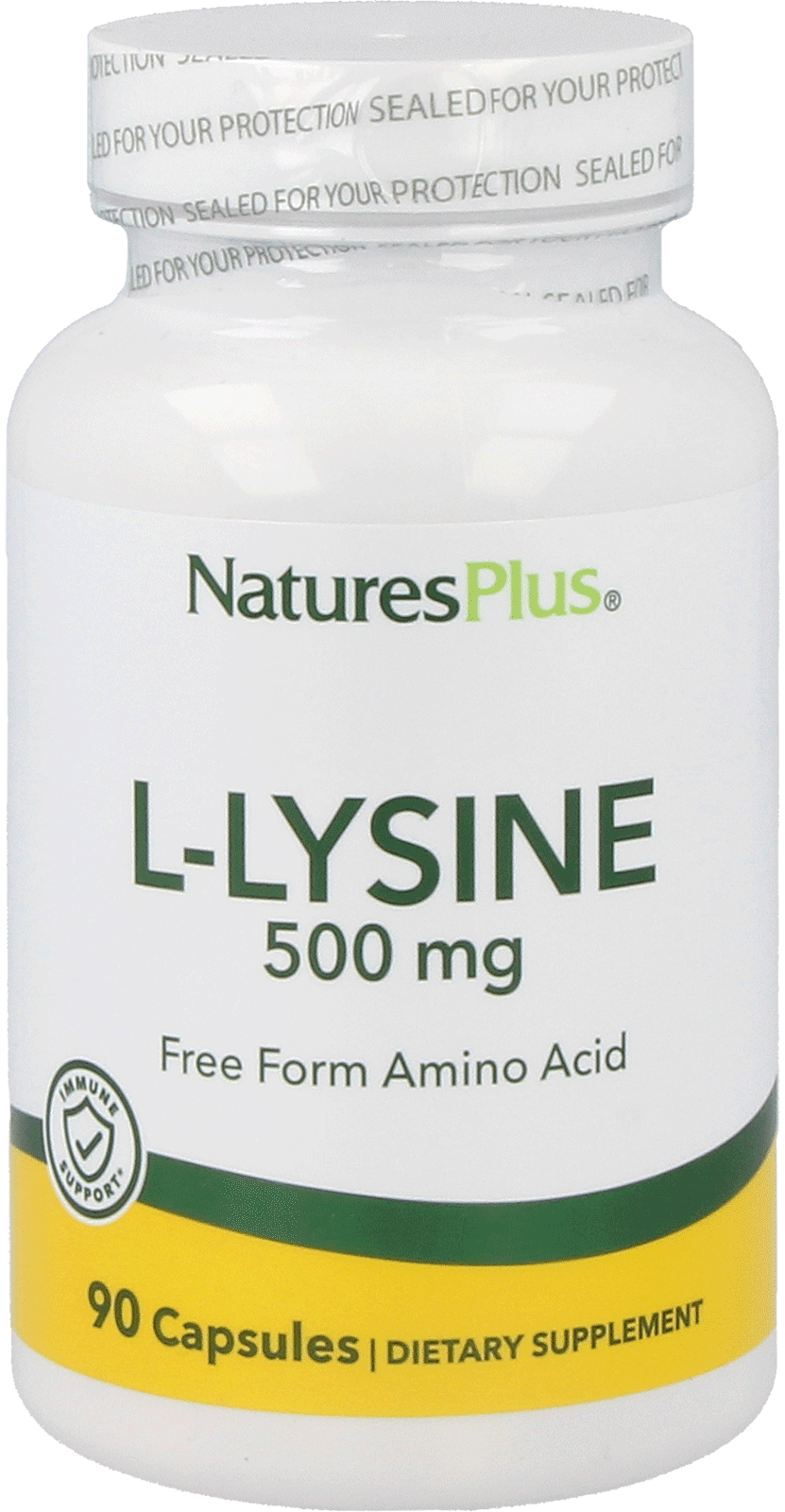 L-Lysine 500 mg per capsule 