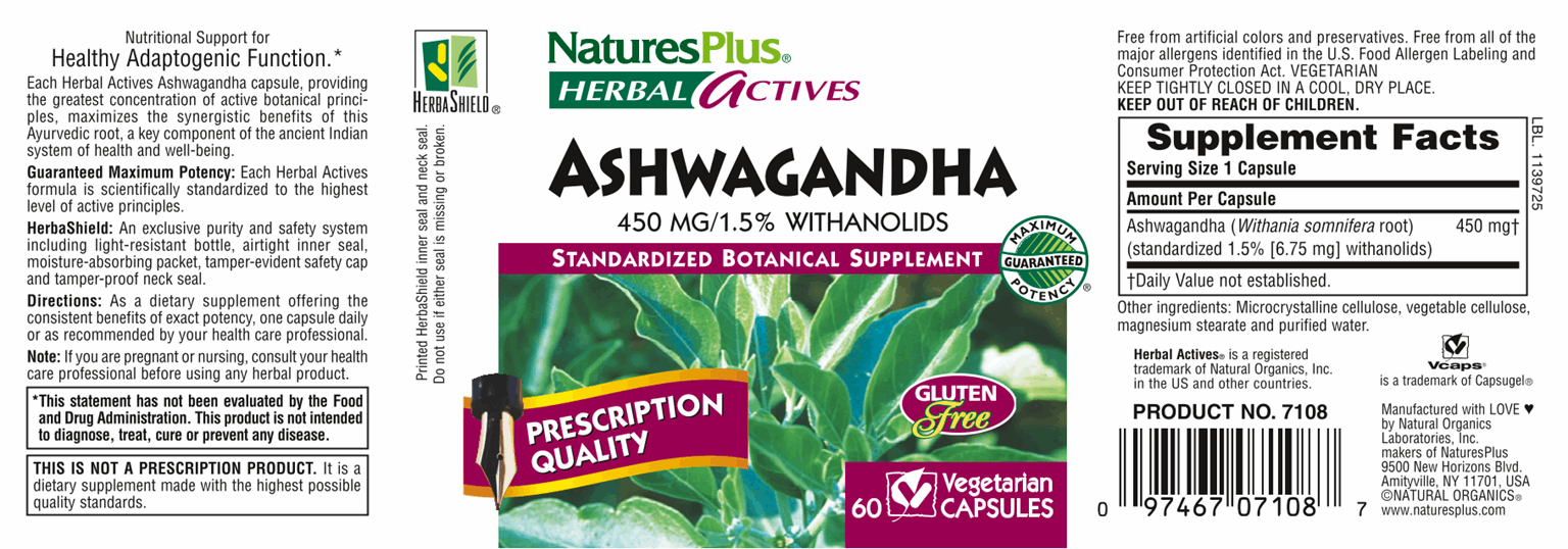 Ashwagandha 450 mg 