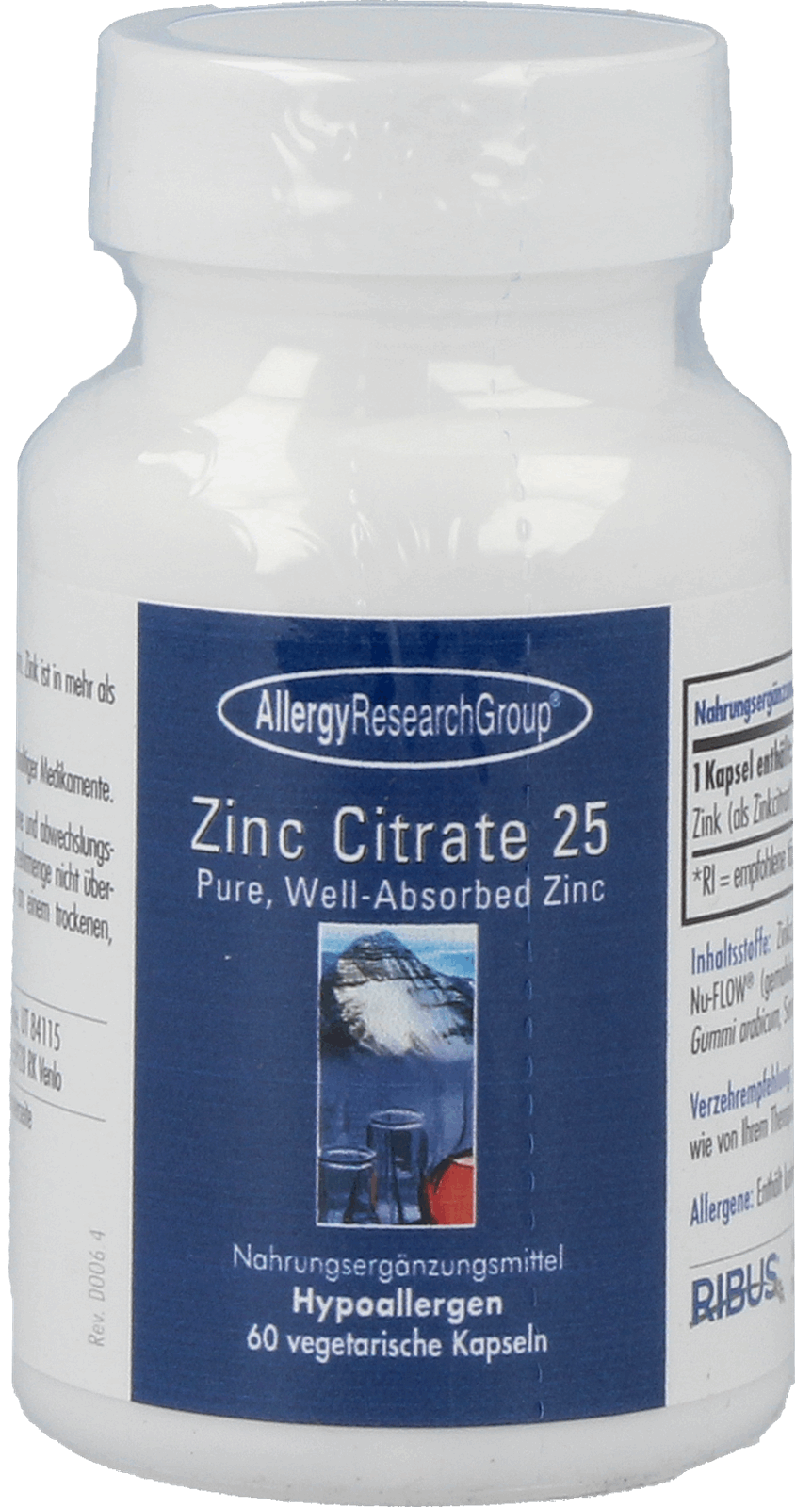 Zinc Citrate 25 