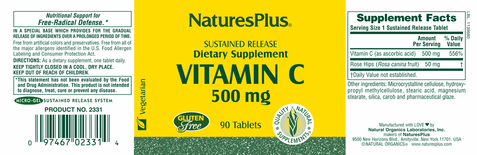 Vitamin C 500 mg 