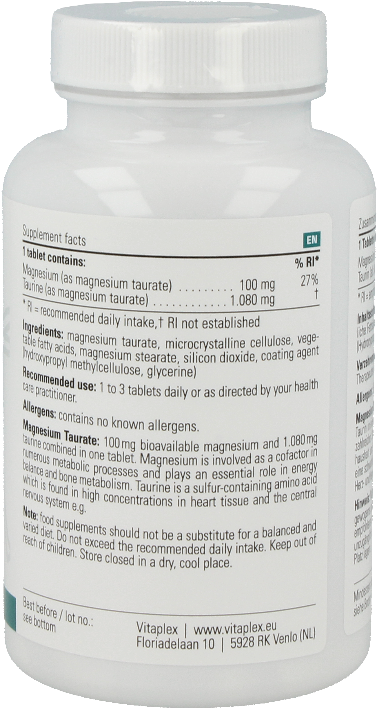 Magnesium Taurate 