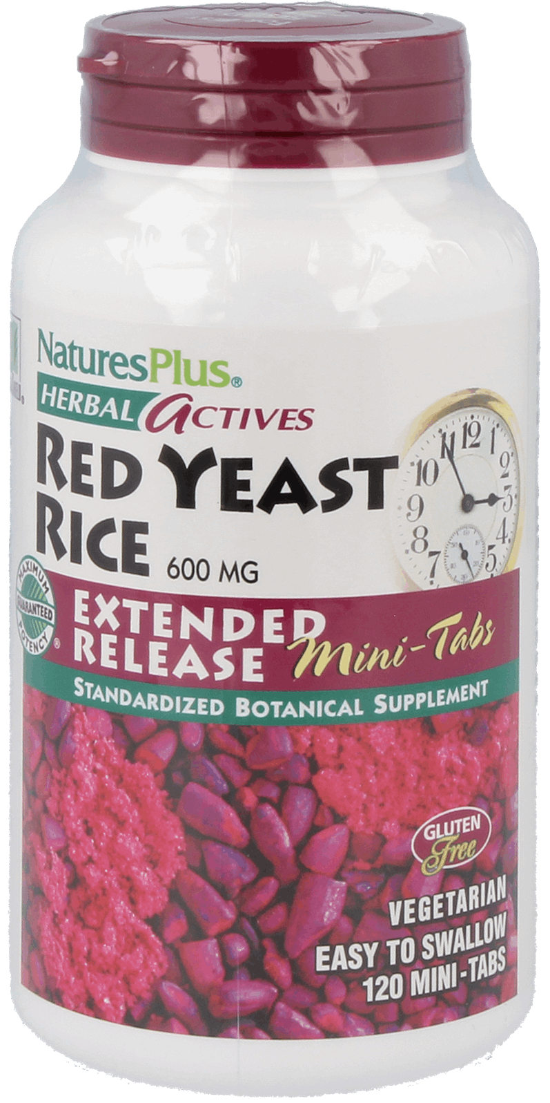 Red Yeast Rice 600 mg Mini Tablets 