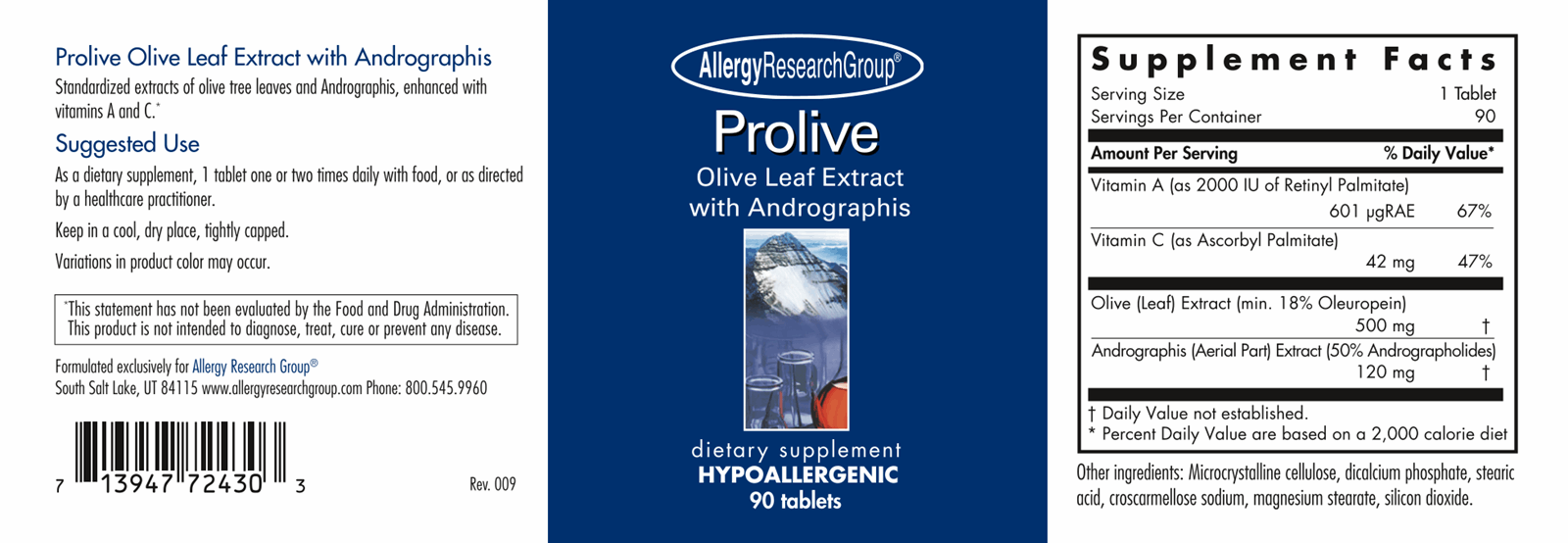 Prolive with Antioxidants 