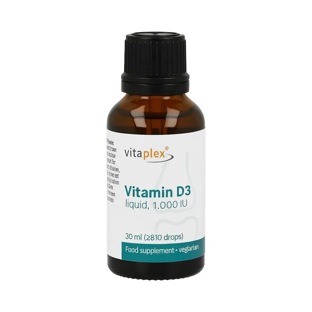 Vitamin D3 liquid, 1.000 IU / drop 